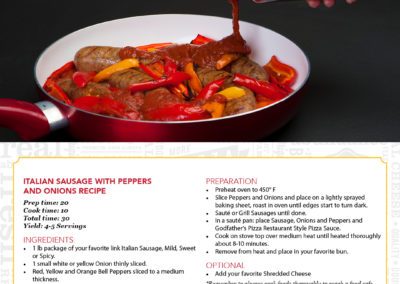 Italian Sausage W/Peppers & Onions Recipe